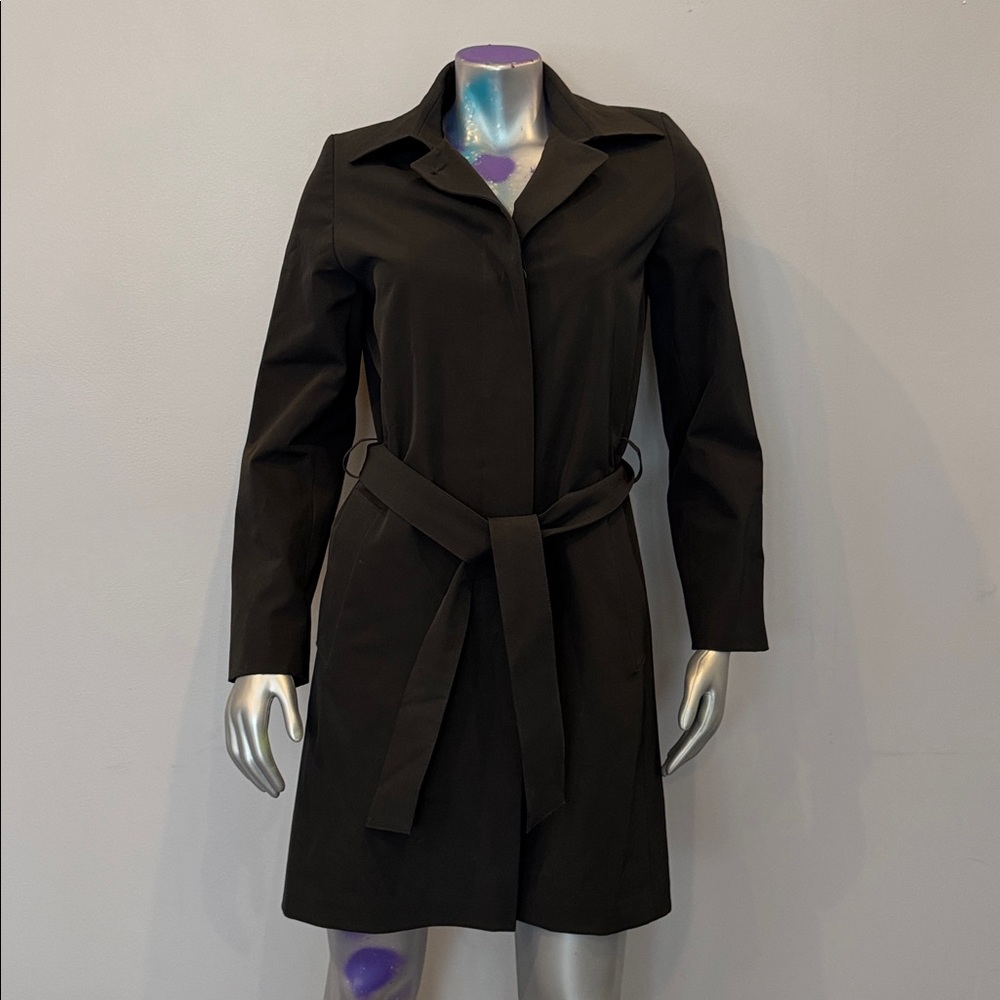 London Fog Classic Black Trench Coat